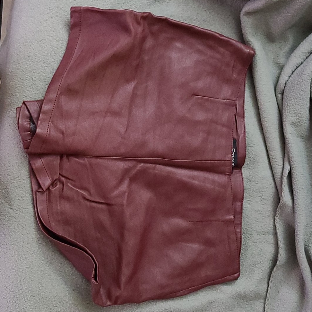 Forever 21 Faux Leather shorts